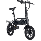 Jetson J5 Up To 30 Mile Range 15 MPH 14" Tires 350W Foldable Electric Bike New - JJ5-BLK